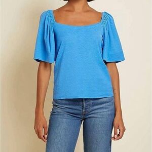 Nation Ltd Jayden Tee in Lapis size Large